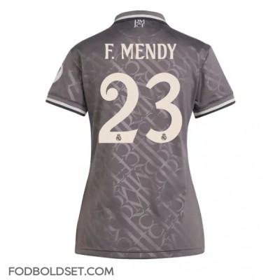 Real Madrid Ferland Mendy #23 Tredjetrøje Dame 2024-25 Kortærmet Real Madrid Ferland Mendy #23 Tredjetrøje Dame 2024-25 Kortærmet